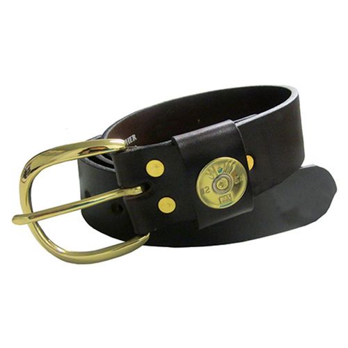 ShotShell Leather Belt, 42 In.