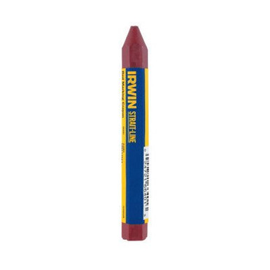 Irwin Lumber Crayons, 4 1/2", Red, Bulk, #IR-66401ZR (12/Pkg)