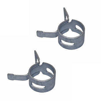 Ridgid 2 Pack OF Genuine OEM Replacement Fuel Line Clamps - 678408006-2PK