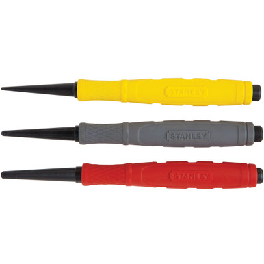 Stanley Products DynaGrip Cushion Grip Nail 3 Piece Set, 1/32", 2/32", 3/32" #58-930 (Qty. 1)