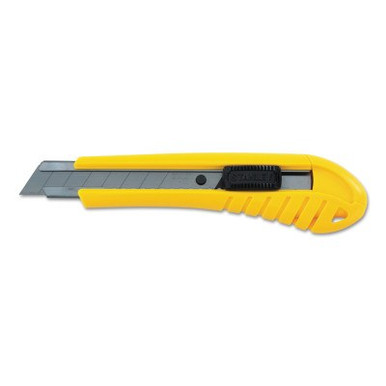 Stanley Products Self-Locking Snap-Off Blade Knives, 18mm #10-280 (6/Pkg.)