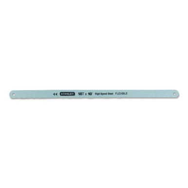 Stanley Products 10" High Speed Steel Hacksaw Blade, 18 TPI #15-808A (10/Pkg.)