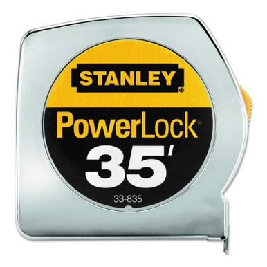 Stanley Products PowerLock Classic Tape Measure, 35' x 1" #33-835 (4/Pkg.)