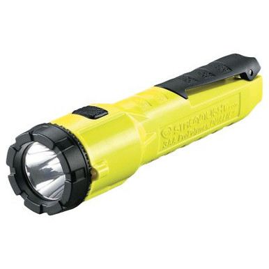 Streamlight ProPolymer Dualie Flashlight, w/3 AA Alkaline Batteries, Spot/Flood, Yellow, 1 EA, #68750