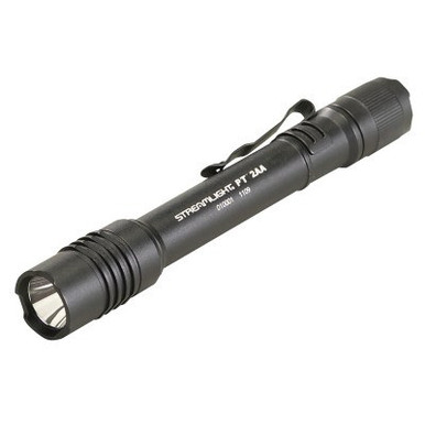 Streamlight ProTac 2AA Flashlight, 2-AA Alkaline Batteries, Max 4,250 Lumens, Black, 1 EA, #88033