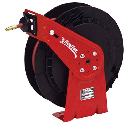 Reelcraft Medium Duty Spring Retractable Hose Reel, 1/4" x 50'