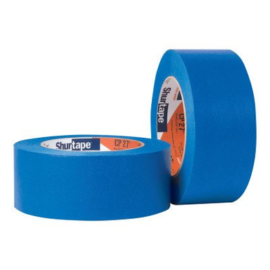 Shurtape Painter's Premium Grade Masking Tapes, 36 mm x 55 m, 5.3 mil, Blue, 24 RL/CA