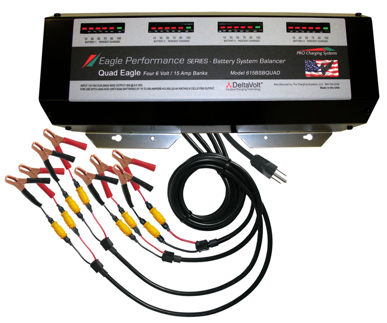 JLG Part # 70013933 – 6V Battery Balancer Quad