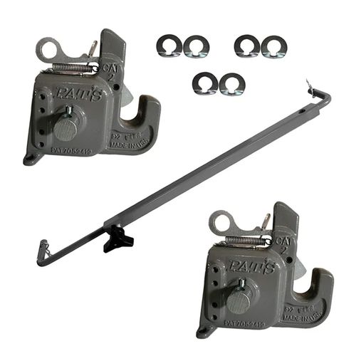 Pat's 3-Point Quick Hitch, Category 2, Stabilizer Bar Included