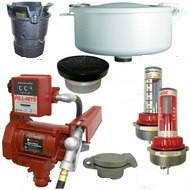 20 GPM Pump & Gas Vent Kit For 550 Gal. x 49 in. Double Wall Skid Tank w/ E-Vents