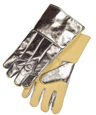 Stanco 14"GLOVE-KEVLAR PALM & INSIDE CUFF FULL WOOL LND, 1/PR, #ACKK214WL