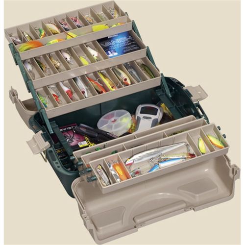 Plano Tackle Box with Cup Holders, 6 Tray