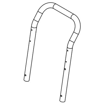 Simpson Genuine OEM Handle for DXPW3123 Pressure Washer - 7110597BK1
