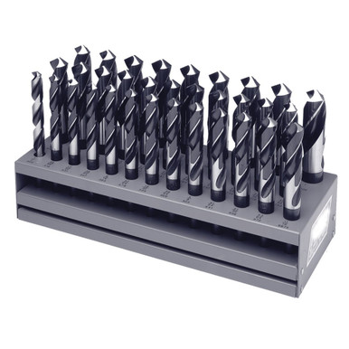 33 Piece Silver & Deming Drill Bit Set with Stand 712-33 (Qty. 1)