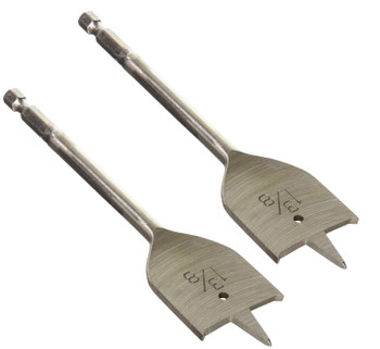 Hitachi 2 Pack of Genuine OEM 1-3/8 X 6in Woodboring Drill Bit - 728310-2PK