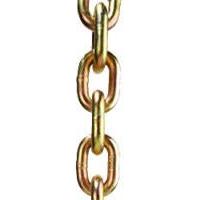 3/8 INCH X 200 FOOT GRADE 70 TRANSPORT BINDER CHAIN, HALF DRUM