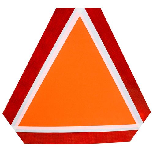 Slow Moving Vehicle Sticker Emblem, 14 Inches