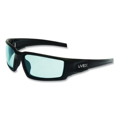 Honeywell UVEX Hypershock Matte Blk Fr, Sct-Blue Lens, 1/EA, #S2951HS