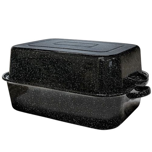 Covered Rectangle Roaster GraniteWare
