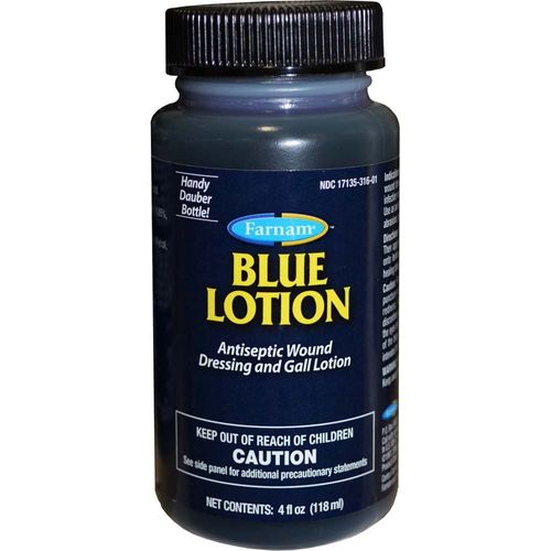 Farnam Blue Lotion Antiseptic Wound Dressing and Gall Lotion 4 oz.