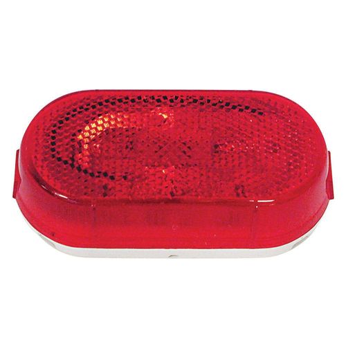 Clearance/Side Marker Light With Reflector, Red