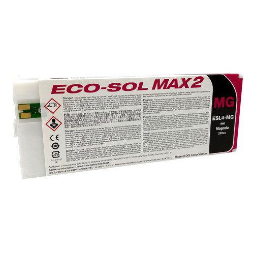 Roland ECO-SOL Max 2 Ink 220CC for BN2-20A, Magenta