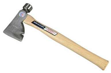 Vaughan Rig Builder's Hatchets, 28 oz Head, 3 1/2 in Cut, Hickory Handle, 1/EA, #RB