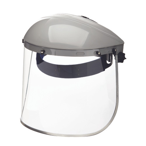 301 Advantage Series Face Shield, Single Crown Ratcheting Headgear with Window