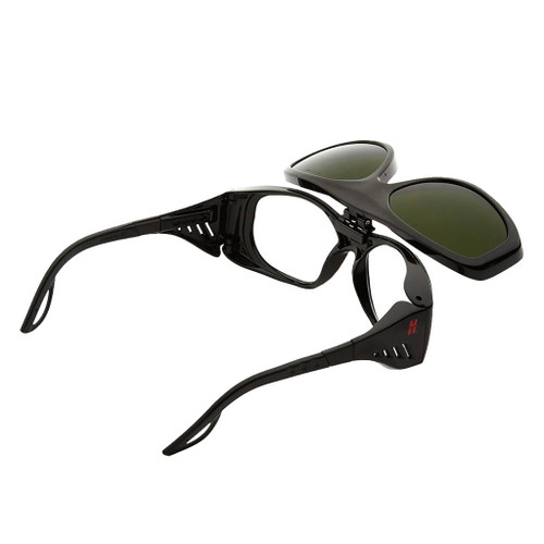 Sellstrom X35 Series Safety Glasses, Black Frame, Lens 3