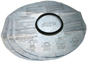 Shop-Vac Reusable Dry Disc Filters without Mounting Ring, 3/pkg.