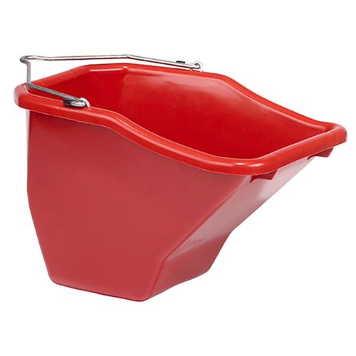 Feed Bucket, 10 Qt., Red
