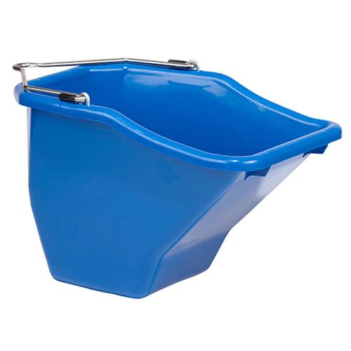 Feed Bucket, 10 Qt., Blue