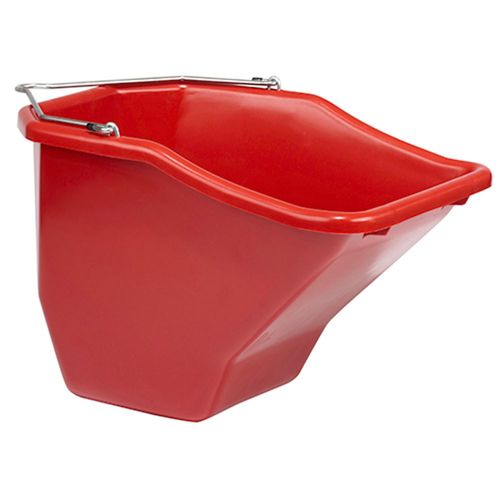 Feed Bucket, 20 Qt. Red