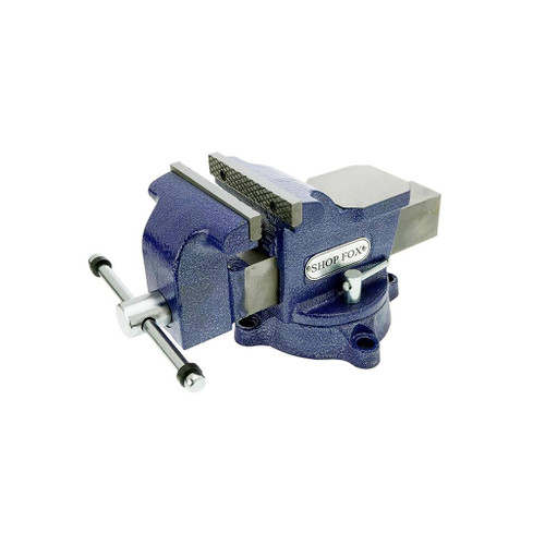 Shop Fox Bench Vise with Swivel Base, 5"