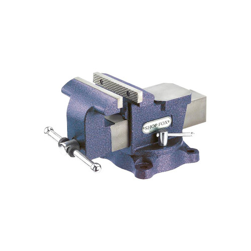 Shop Fox Bench Vise with Swivel Base, 6"