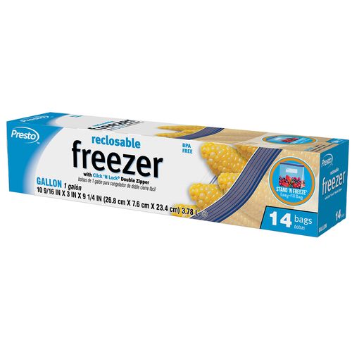 Gallon Freezer Bags, 14 Bags per Box