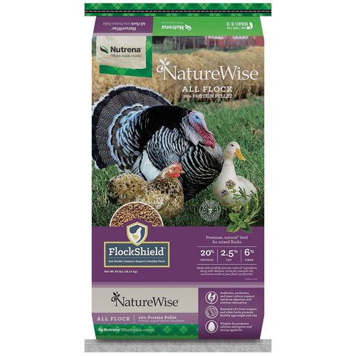 NatureWise All Flock Poultry Feed, 40 Lb.