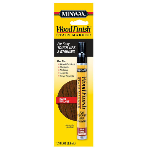 Minwax Wood Finish Stain Marker, Dark Walnut