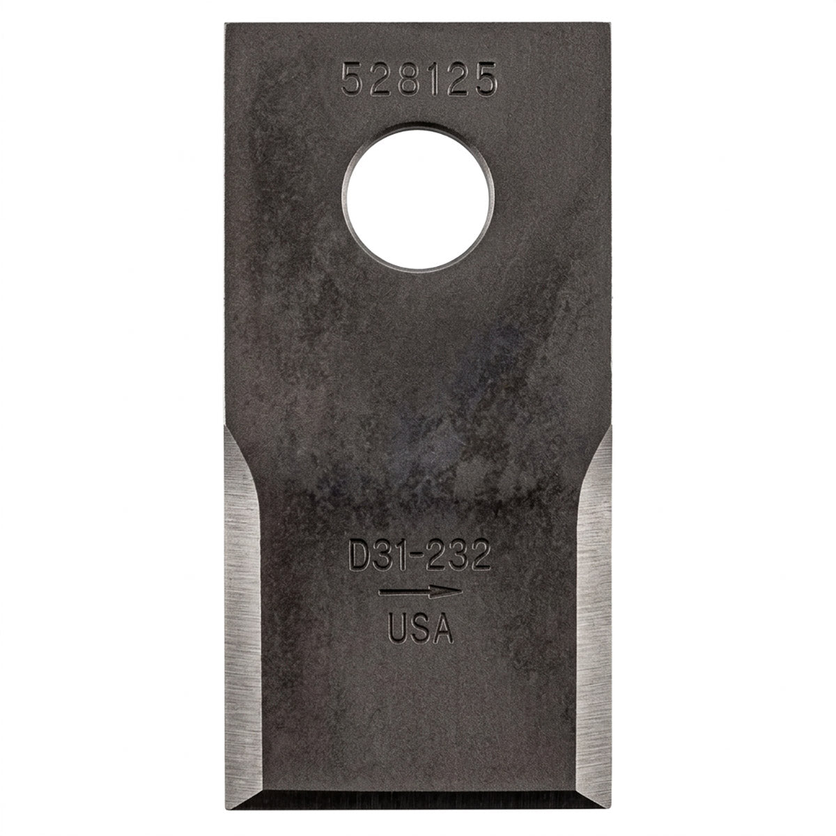 DISC MOWER DRUM KNIFE FOR KUHN / NEW HOLLAND - LEFT HAND REPLACES 561-512-10/ 7667267° TWIST6 PACK
