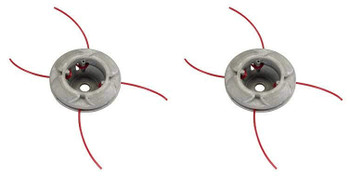 2-Pack of Shindaiwa Genuine OEM Replacement Heavy Duty Fixed Line Trimmer Head 80794A-2PK