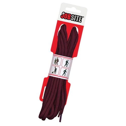 JOBSITE Brown Braided Laces, 45" Long