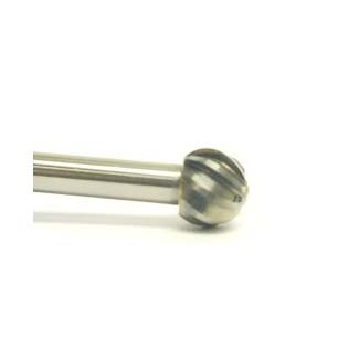 SD-2 Aluminum Cut Carbide Burr Ball, 5/16" x Ball x 1/4" (Qty. 1)