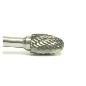 SE-7 Double Cut Carbide Burr Oval, 3/4" x 1" x 1/4" (Qty. 1)