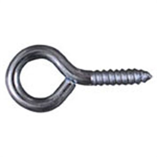 #4, 2 3/16" Zinc Plated Screw Eyes 2 Pack