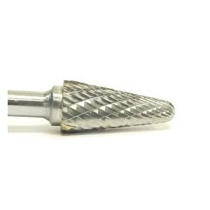 SL-7 Double Cut Carbide Burr 14 Degree Taper , 3/4" x 1 1/2" x 1/4" (Qty. 1)