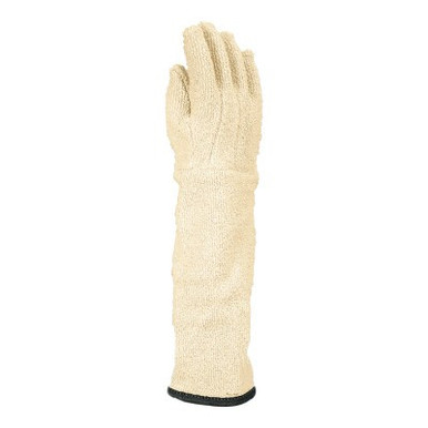 Wells Lamont Jomac KELKLAVE Autoclave Gloves, Large, 11 in Cuff Length, Natural White, 12 Pair, #42211