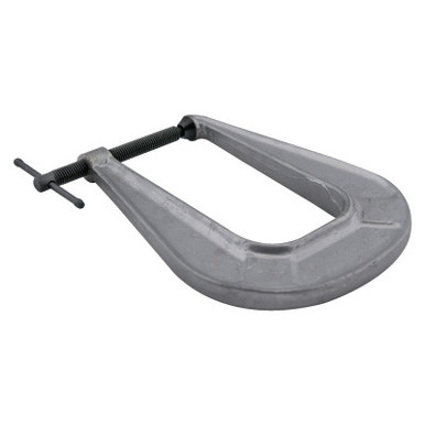 JPW Industries Xtra Deep-Reach Carriage C-Clamp, Sliding Pin, 2.5" Opening, 6 1/4" Throat Depth, 1/EA, #42460