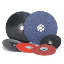 Standard Backing Pads for Risen Fire Disc, 9" x 5/8", Low Profile-Quick Change, Black (Qty. 1)
