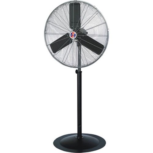 Pedestal Fan, 30 In. Wide, Adjustable Height
