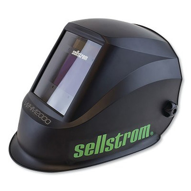 Sellstrom Advantage Plus Series ADF Welding Helmet, 9 to 13 Lens Shd, 3.94 in x 2.36 in V, 1/EA, #S26200